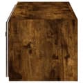 Pikkukuva 10 / 10: TV-seinäkaappi LED-valoilla savutammi 80x35x31 cm