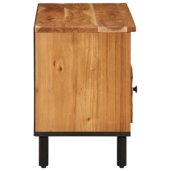 vidaXL TV-benk 100x33x46 cm heltre akasie