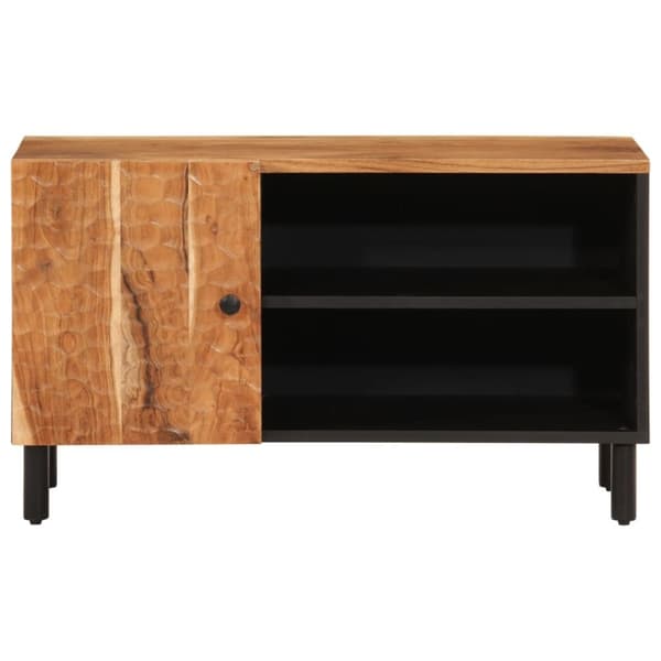 vidaXL TV-benk 80x33x46 cm heltre akasie