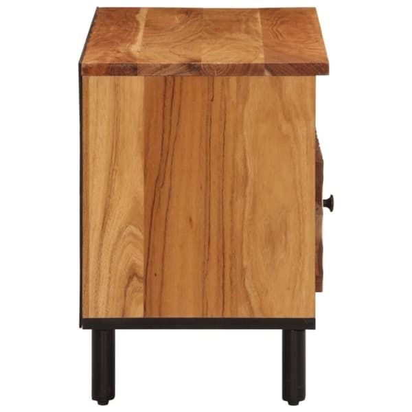 vidaXL TV-benk 80x33x46 cm heltre akasie