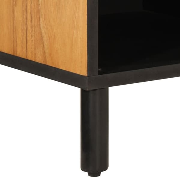 vidaXL TV-benk 80x33x46 cm heltre akasie