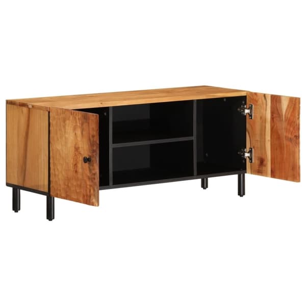 vidaXL TV-benk 105x33x46 cm heltre akasie
