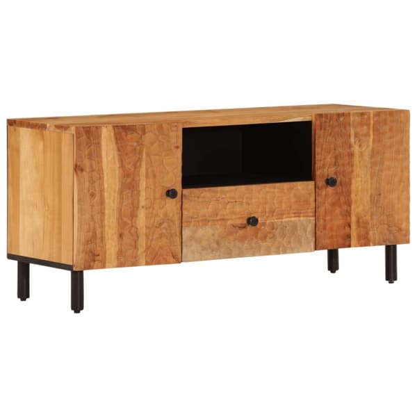 vidaXL TV-taso 105x33x46 cm täysi akaasiapuu