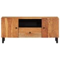 Miniatyrbilde 4 av 11: vidaXL TV-benk 105x33x46 cm heltre akasie
