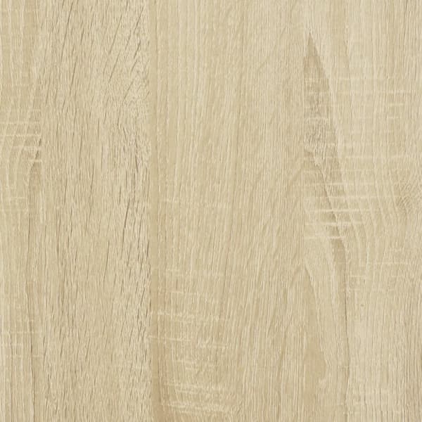 vidaXL skab med glaslåger 102x37x42 cm sonoma-eg