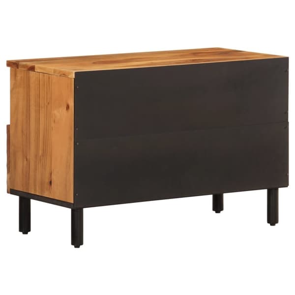 vidaXL TV-taso 70x33x46 cm täysi akaasiapuu