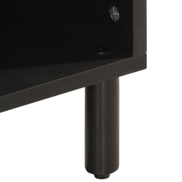 vidaXL tv-bord 100x33x46 cm massivt mangotræ