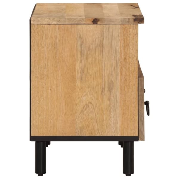 vidaXL Tv-bänk 70x33x46 cm massivt mangoträ