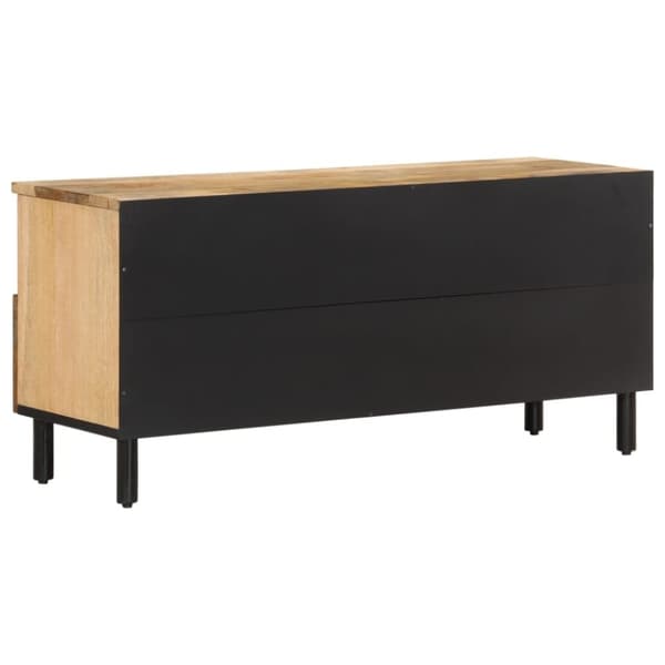 vidaXL TV-benk 100x33x46 cm heltre mango