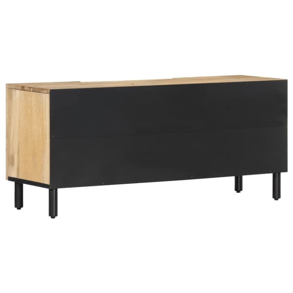 vidaXL TV-benk 105x33x46 cm heltre mango