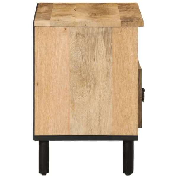 vidaXL TV-taso 80x33x46 cm täysi mangopuu