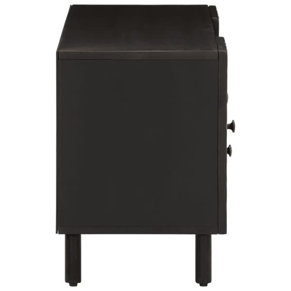 vidaXL TV-benk 105x33x46 cm heltre mango