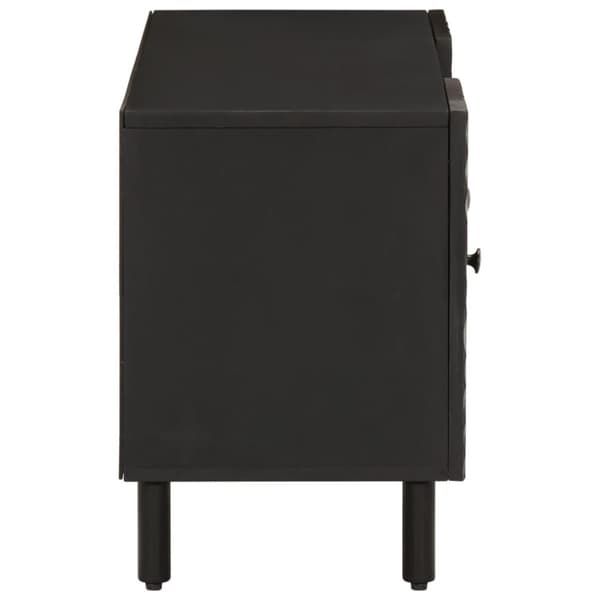 vidaXL TV-benk 105x33x46 cm heltre mango