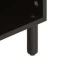 Miniatyrbild 8 av 10: vidaXL Tv-bänk svart 100x33x46 cm massivt mangoträ