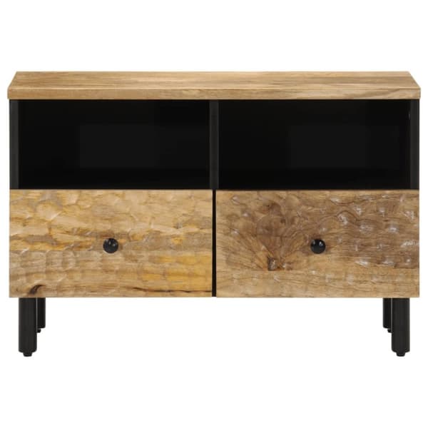 vidaXL tv-bord 70x33x46 cm massivt mangotræ