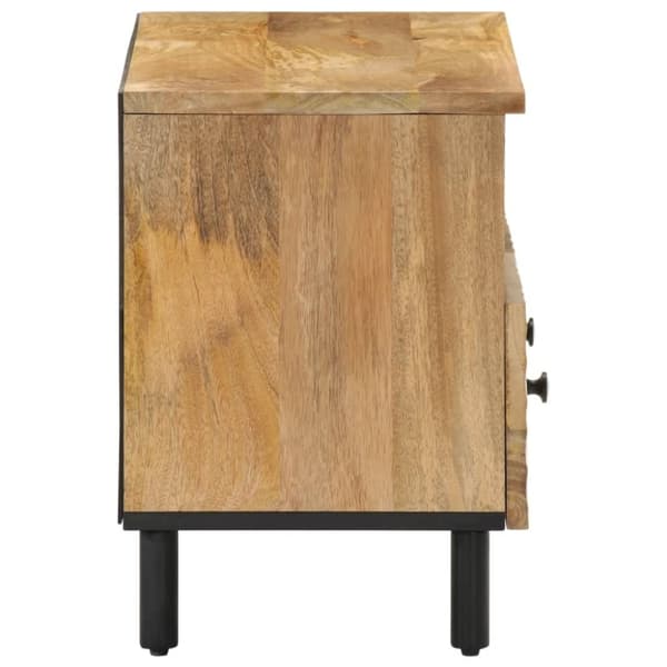 vidaXL tv-bord 70x33x46 cm massivt mangotræ