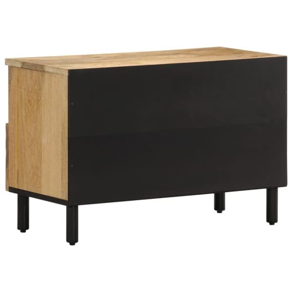 vidaXL tv-bord 70x33x46 cm massivt mangotræ