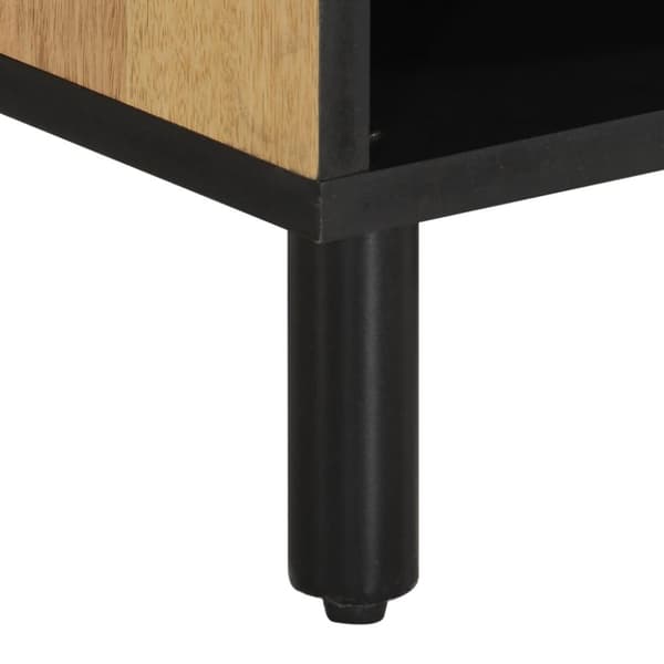 vidaXL Tv-bänk 80x33x46 cm massivt mangoträ