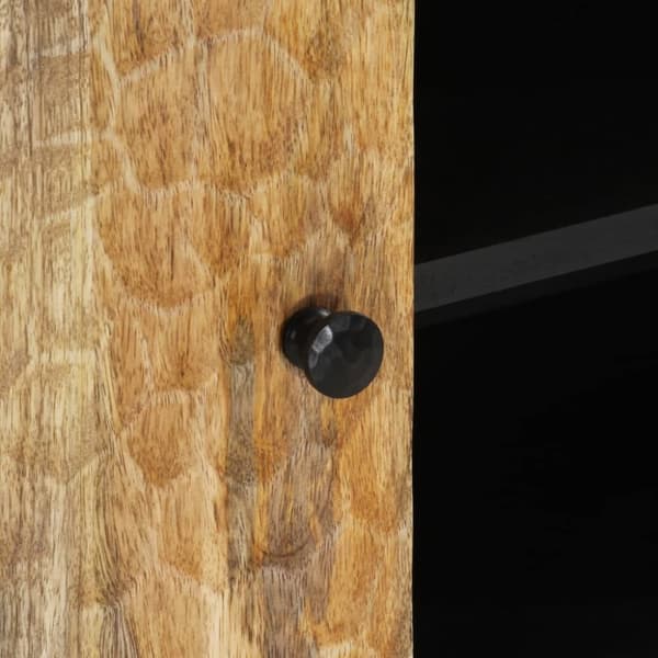 vidaXL Tv-bänk 105x33x46 cm massivt mangoträ
