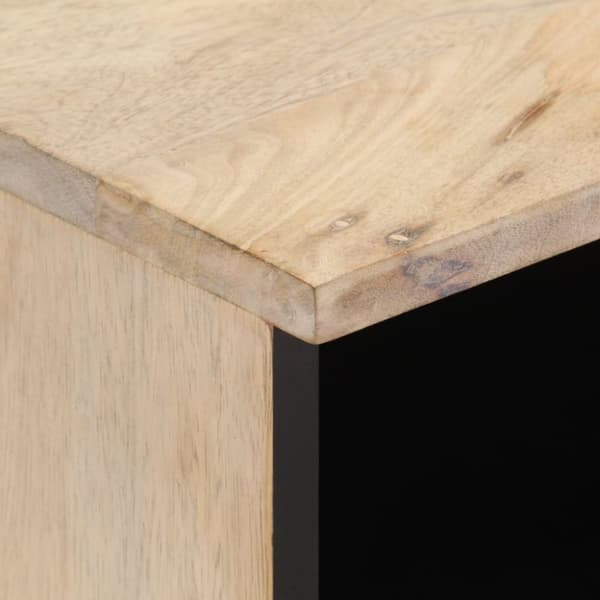 vidaXL Tv-bänk 100x33x46 cm massivt mangoträ