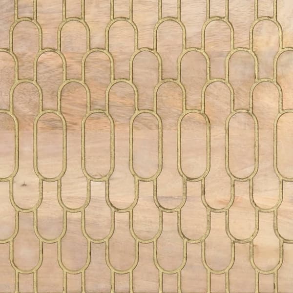 vidaXL Tv-bänk 100x33x46 cm massivt mangoträ
