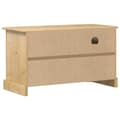 Miniatyrbilde 5 av 10: vidaXL TV-benk Corona 100x45x58 cm heltre furu