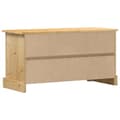 Miniatyrbillede 7 af 11: vidaXL tv-bord Corona 100x40x52 cm massivt fyrretræ