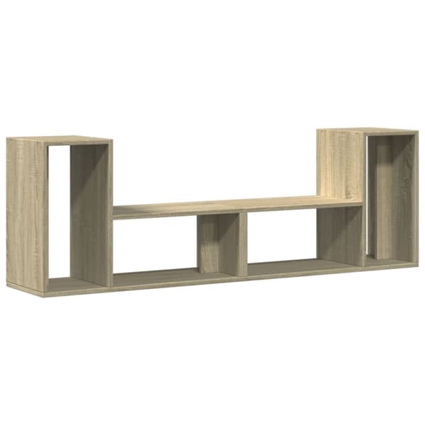 vidaXL tv-borde 2 stk. 75x30x50 cm konstrueret træ sonoma-eg