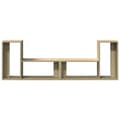 Miniatyrbilde 5 av 11: vidaXL TV-benker 2 stk sonoma eik 75x30x50 cm konstruert tre