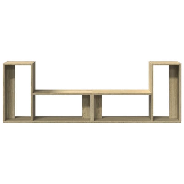 vidaXL TV-benker 2 stk sonoma eik 75x30x50 cm konstruert tre