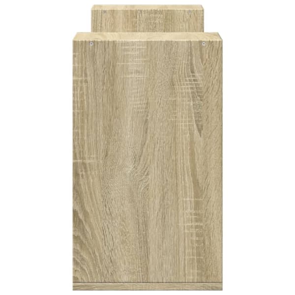 vidaXL TV-benker 2 stk sonoma eik 75x30x50 cm konstruert tre