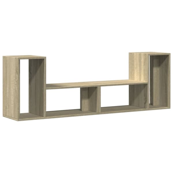 vidaXL TV-benker 2 stk sonoma eik 75x30x50 cm konstruert tre