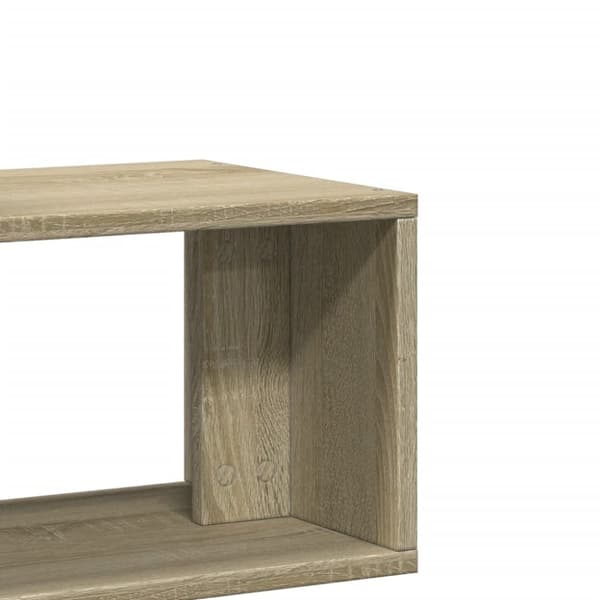 vidaXL TV-benker 2 stk sonoma eik 75x30x50 cm konstruert tre