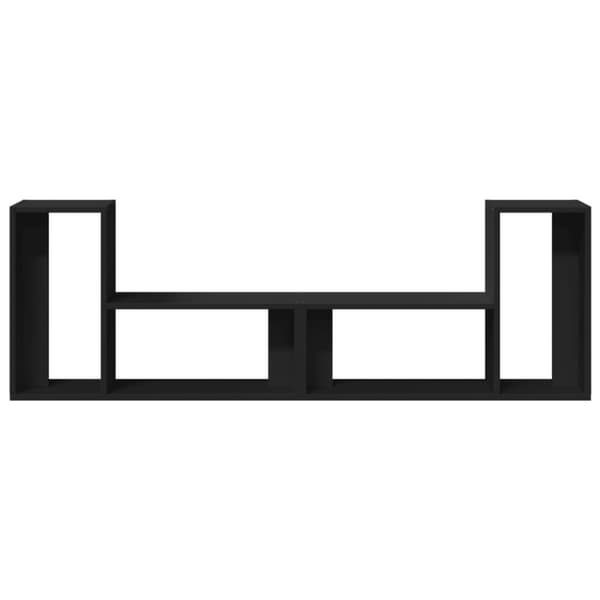 vidaXL TV-benker 2 stk svart 75x30x50 cm konstruert tre