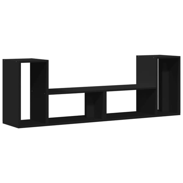 vidaXL TV-benker 2 stk svart 75x30x50 cm konstruert tre