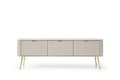 Miniatyrbillede 3 af 4: Cashmere tv-skab, ben: guld, D: L: 168 Cm, H: 57 Cm, D: 39 Cm