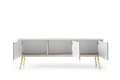 Miniatyrbillede 4 af 4: Cashmere tv-skab, ben: guld, D: L: 168 Cm, H: 57 Cm, D: 39 Cm