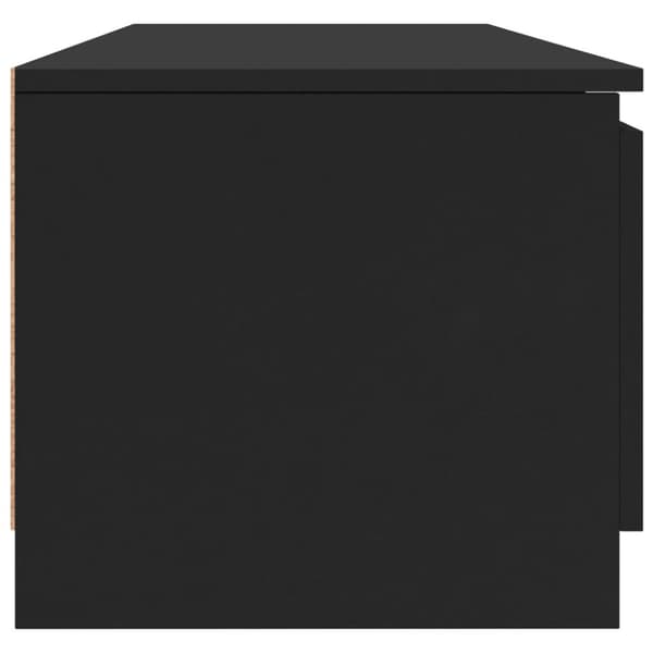vidaXL Tv-bänk svart 140x40x35,5 cm konstruerat trä - TV-bänkar
