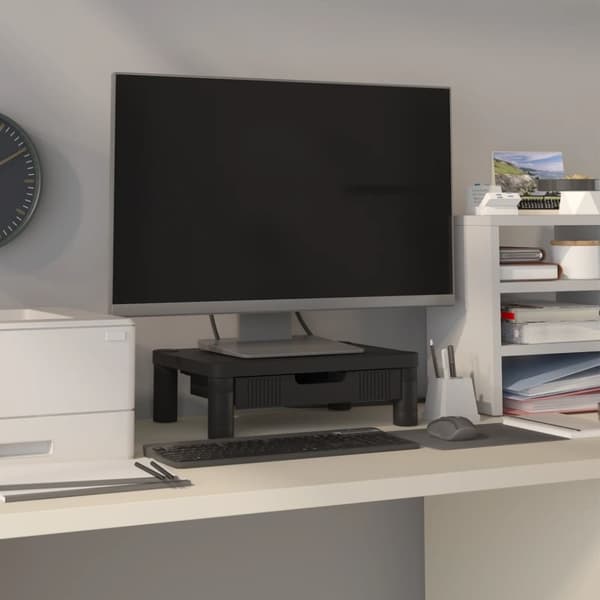 vidaXL skærmstander 43x30,5x13 cm sort -  TV-møbler