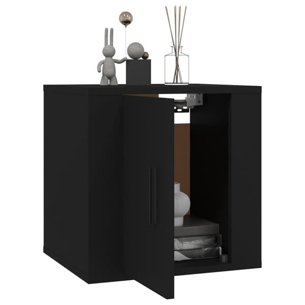 vidaXL Väggmonterade tv-skåp 2 st svart 40x34,5x40 cm -  TV-bänkar