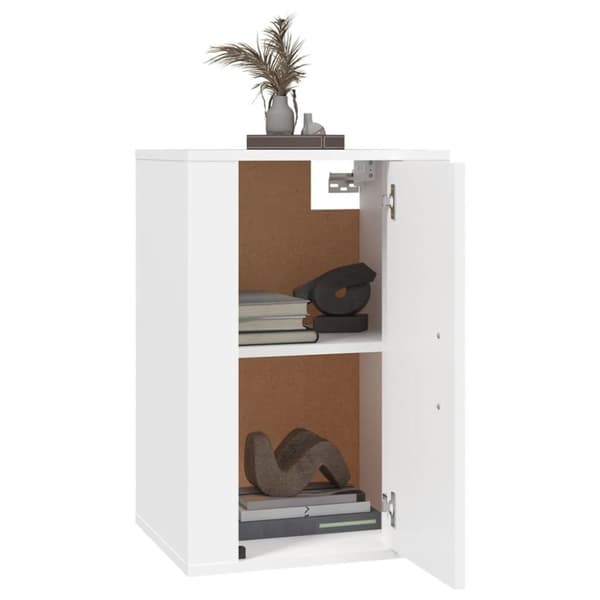 vidaXL Seinäkiinnitettävät TV-tasot 2 kpl valkoinen 40x34,5x60 cm - TV-tasot