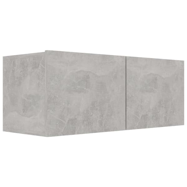 vidaXL TV-taso betoninharmaa 80x30x30 cm tekninen puu - TV-tasot