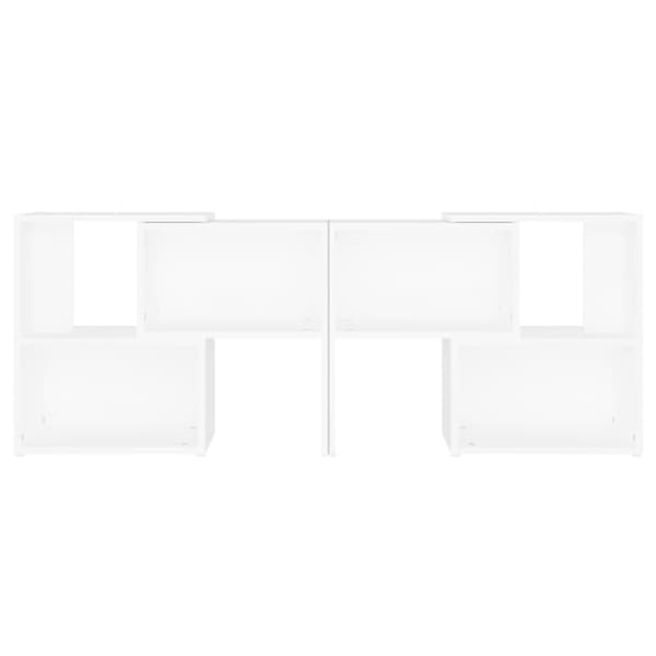 vidaXL tv-skab 104x30x52 cm konstrueret træ hvid -  TV-møbler
