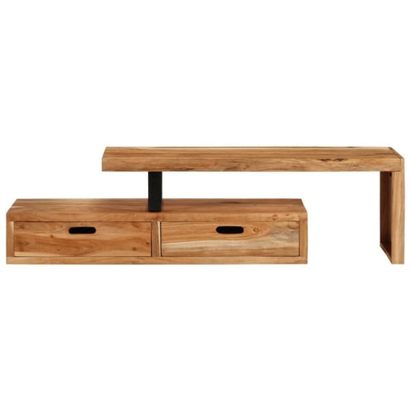 vidaXL tv-bord massivt akacietræ - TV-møbler