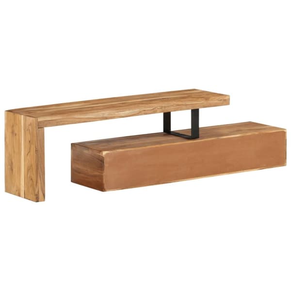 vidaXL tv-bord massivt akacietræ - TV-møbler