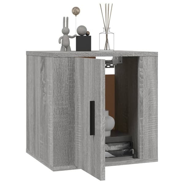 vidaXL væghængt tv-skab 40x34,5x40 cm grå sonoma -  TV-møbler