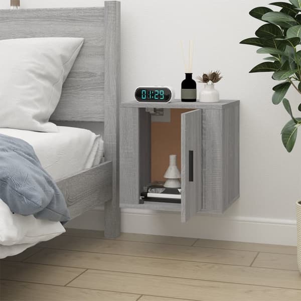 vidaXL væghængt tv-skab 40x34,5x40 cm grå sonoma -  TV-møbler