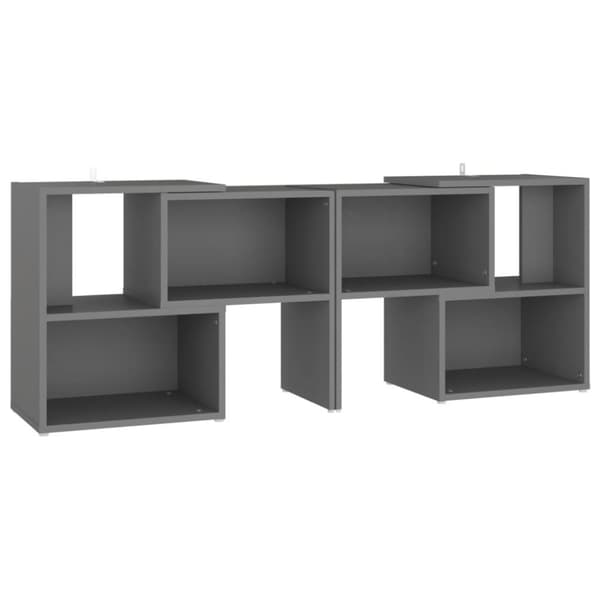 vidaXL tv-skab 104x30x52 cm konstrueret træ grå - TV-møbler