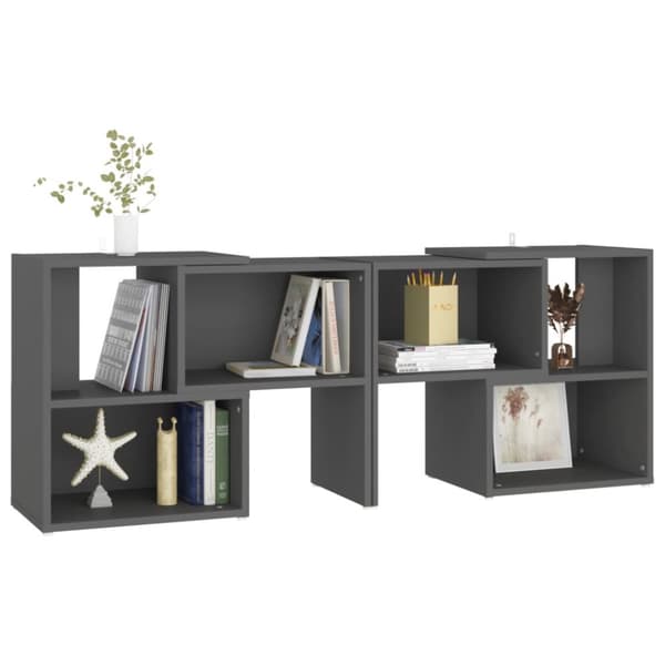 vidaXL tv-skab 104x30x52 cm konstrueret træ grå -  TV-møbler