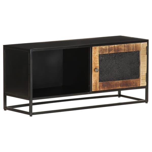 vidaXL TV-bänk 90x30x40 cm grovt mangoträ -  TV-bänkar